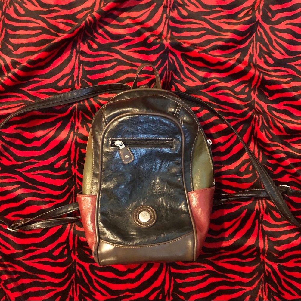 90s leather mini bag